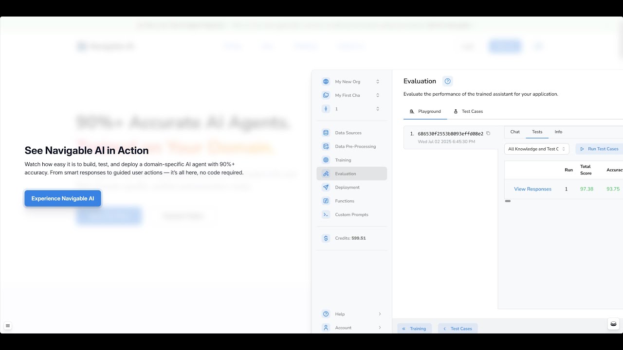 From Guesswork to Guidance: How to Build Trustworthy AI Assistants - Navigable AI Demo Walkthrough
