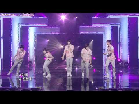 [GOODBYE STAGE] 110715 B1A4 Music Bank  (Only Learned Bad Things)