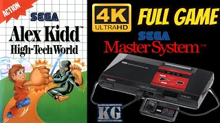 Alex Kidd: High-Tech World [SEGA MASTER SYSTEM] Longplay Walkthrough Full Movie Game [4K60ᶠᵖˢ UHD🔴]
