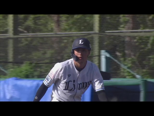 【ファーム】ライオンズ・元山飛優が2点タイムリーヒットを放ちチーム二桁得点目を挙げる!!  2024年5月5日 埼玉西武ライオンズ 対 オイシックス新潟アルビレックスBC