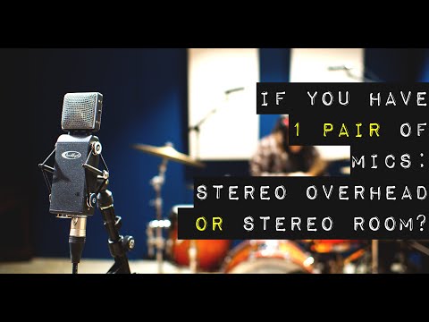 1 Pair of Condensers for Drums - Do you use them on Stereo Overheads or Room?