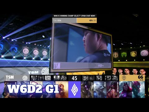 TSM vs Golden Guardians | Week 6 Day 2 S11 LCS Summer 2021 | TSM vs GG W6D2 Full Game