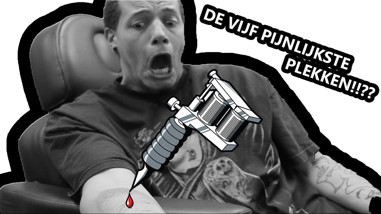 DE 5 PIJNLIJKSTE PLEKKEN VOOR EEN TATTOO!! Advies van een artiest