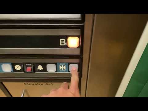 Tall Original Dover Impulse Traction Elevator at Waterfront Plaza