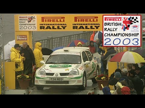 Mark Higgins | Pirelli International Rally 2003 | An Bord | Renault Clio Super 1600