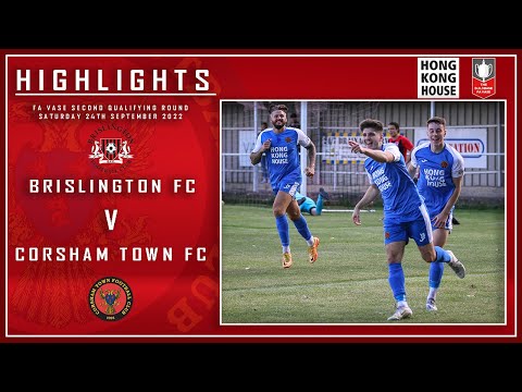 Brislington FC 2 V 2 Corsham Town FC - FA Vase Second Qualifying Round Match Highlights