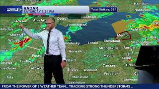 Tracking Thunderstorms on this Saturday Afternoon