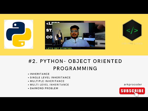 2 Object Oriented Programming Python Inheritance Single Mutiple Multi Level Inheritance
