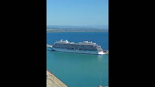 M/S Viking Saturn in Katakolo #cruiseship #katakolon #vikingcruises #travel #greece