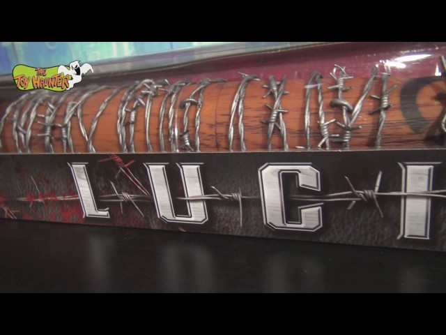 Vídeo relacionado con Negan Lucille - Réplica de bate de béisbol (goma, 84 cm), calidad profesional