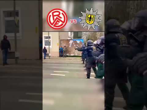 Rot Weiß Essen Hools - Polizei 26.2.2022 #shorts #rwe #hooligans