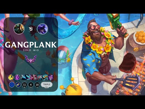 Gangplank Mid vs Ryze - EUW Master Patch 13.1