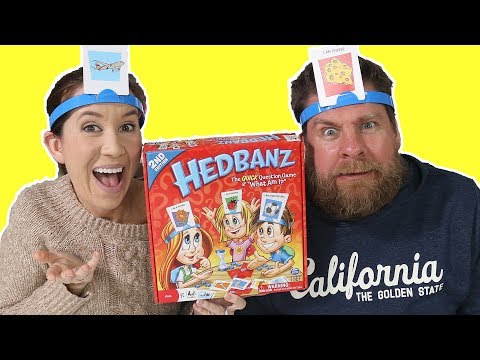 Playing Hedbanz Game 2nd Edition - YouTube