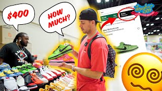 RESELLERS AT SNEAKERCON WERE ASKING CRAZY OVER MARKET ON THESE SHOES!!!
