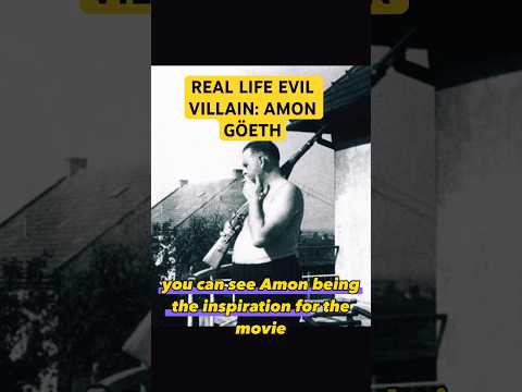 Real Life Villain Amon Göeth. Commandant of the Plaszów Concentration camp #history #worldwar2 #war