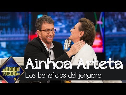 Ainhoa Arteta explica los beneficios del jengibre, alimento que alivia la afonía - El Hormiguero 3.0