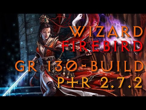 Diablo III | Wizard Firebird | Hydra Mammoth | GR 130 | PTR 2.7.2 "Season 25" | CZ / ENG