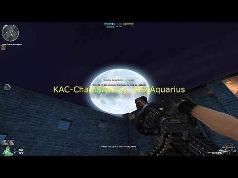 Crossfire NA and UK 2.0 game-play: KAC-ChainSAW in Hero Mode X (Zombie v4 or Hero Mode Extreme)