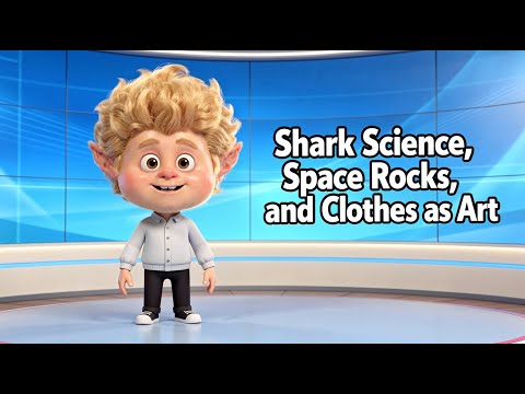 Shark Science, Space Rocks, and Clothes as Art