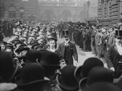St George's Day Procession in Liverpool (1901)