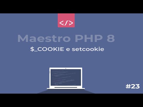 Maestro PHP 8 - $_COOKIE e setcookie #23