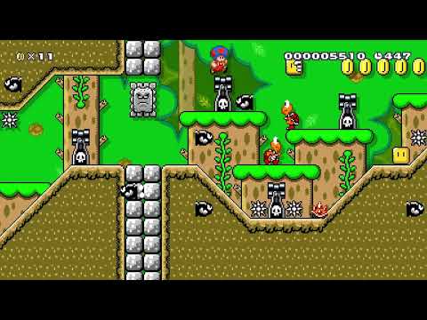 Welcome to Challengepark by CPollution 🍄Super Mario Maker 2 ✹Switch✹ #bqk