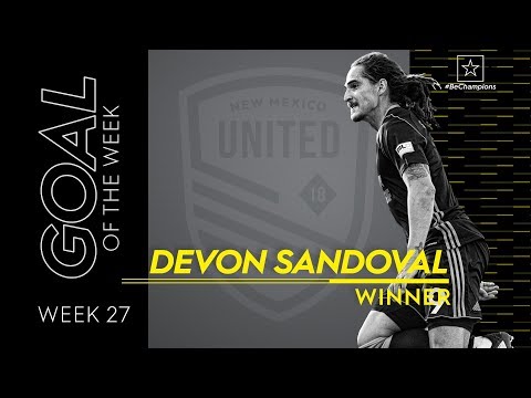 USL Championship Goal of the Week Winner | Week 27