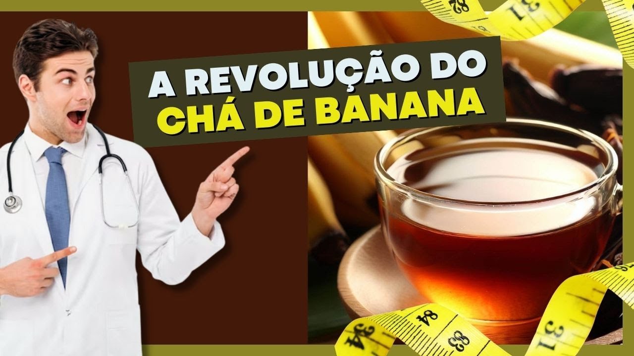 🍹 A Poderosa Bebida Que Você Deveria Estar Tomando: Chá de Banana 🍌💚🍵