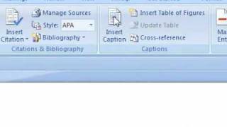 How to insert a table of figures into a document Word