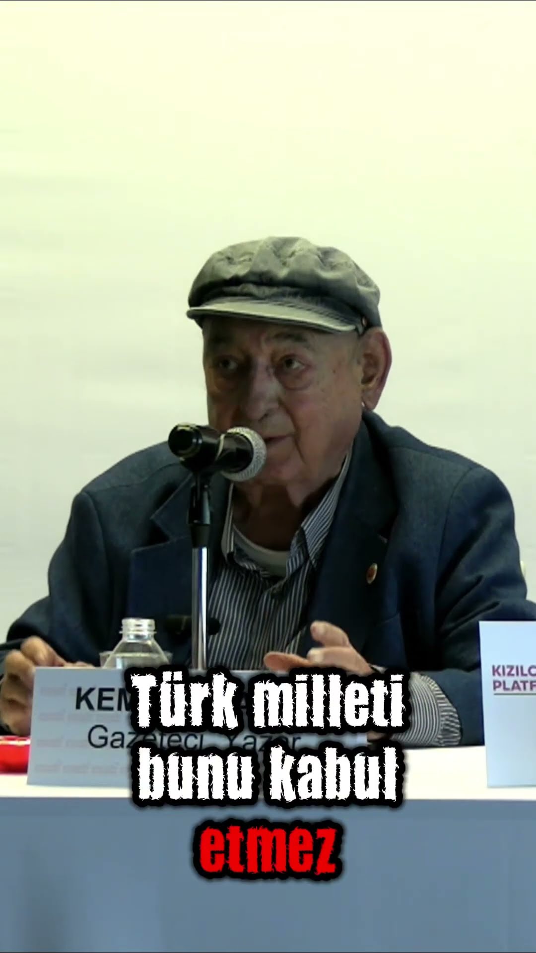 Türk milleti bunu kabul etmez!Kemal Anadol#kızılcagün #kızılcagünplatformu