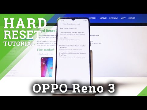 How to Hard Reset OPPO Reno 3 – Remove All Android Data
