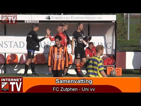 Samenvatting FC Zutphen - Uni vv (4-0)