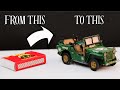 Army Jeep CJ Made From Matchbox Matchbox Willys Jeep Thar Miniature Car DIY