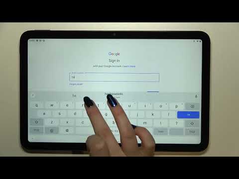 How to Add or Remove Google Account on NOKIA T20 - Manage Google Accounts