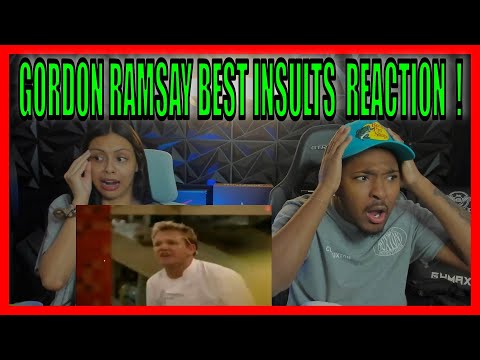 Gordon Ramsay BEST INSULTS And Funny Moments Reaction