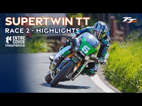 マン島TT 2024 Entire Cover insurance TTクラス レースハイライト動画