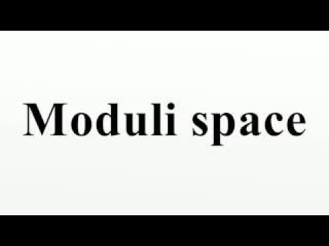 Moduli space