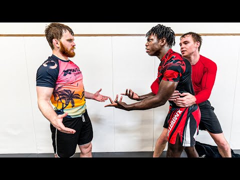 Cocky Jiu Jitsu Blue Belt Wanted To Fight Black Belt