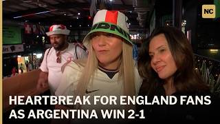 Heartbreak for England Fans as Argentina Win 2-1 | AD1S