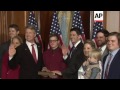 Congressman S Son Dabs At Swearing In Photo Op