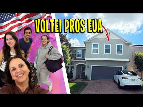 VOLTEI PROS EUA 🇺🇸 COMO ESTÁ MINHA CASA APÓS 40 DIAS NO BRASIL 🇧🇷 FIZ UM DESABAFO 😨😰