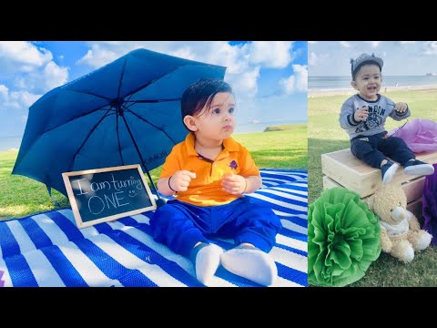 1st Birthday photoshoot | Baby Photoshoot Ideas