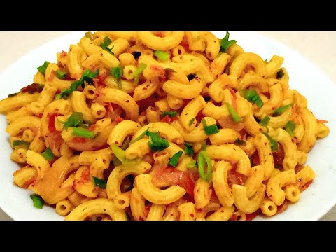 Pasta Recipe |Sri Lankan style macaroni pasta recipe #Home cooking