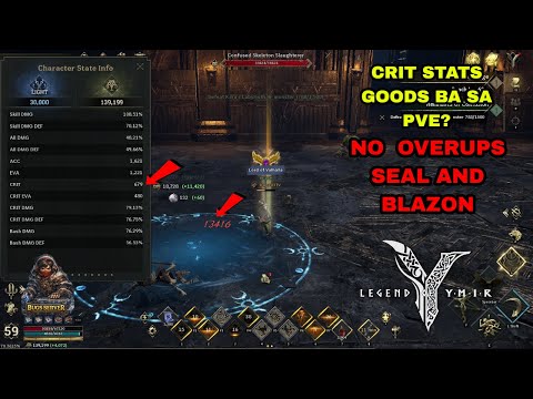 Legend of Ymir - CRIT Stats Info