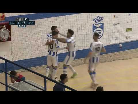 Gol Juanma (2-3) Leganes FS - Colo Colo Zaragoza. J32, 2Div. LNFS