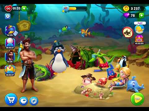 Fishdom 391 level Gameplay Story