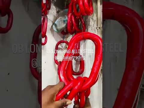 Red 6 Ton Ob Long Alloy Ring