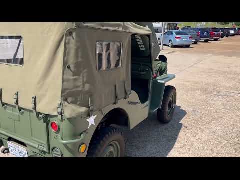 WALK AROUND 1959 Willy's Jeep civilian army clone
