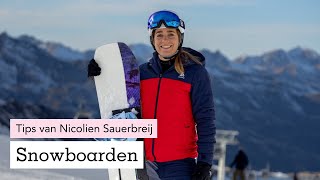 Leer snowboarden van Nicolien Sauerbreij | Vitality Winterspelen