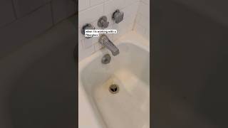 Try these two products for cleaning a bathtub! #cleaningideas #cleantok #cleaning